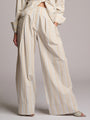 RORY PANT  - BEIGE STRIPE