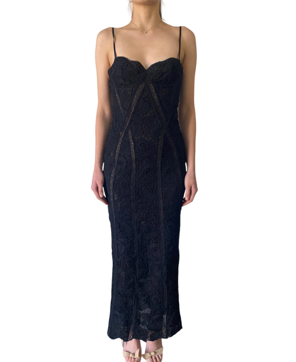 Rococo Sand - Paris Long Dress - Black