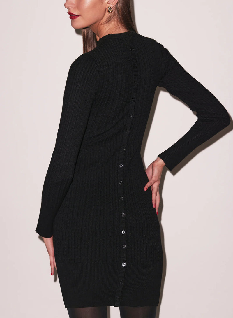 Fleur Du Mal - Quinn Mini Dress - Black