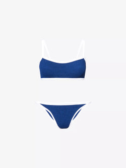 Hunza G - Tyler Bikini - Navy/White