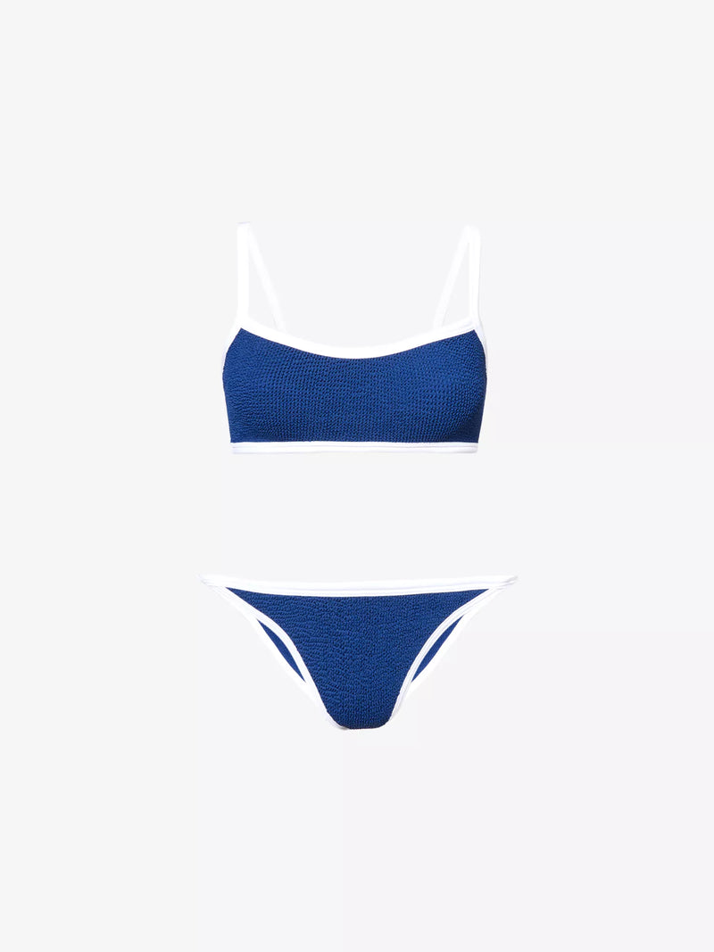 Hunza G - Tyler Bikini - Navy/White