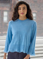 Autumn Cashmere - Scalloped Edge Fringe Crew - Multiple Colors