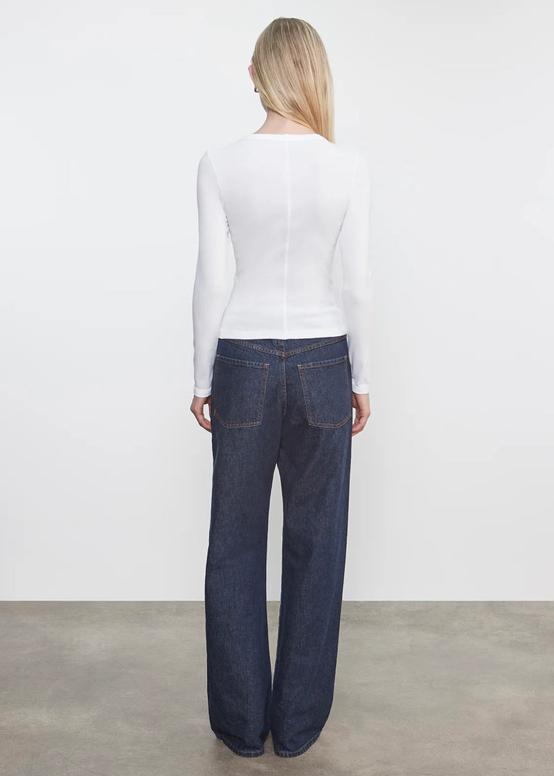 Enza Costa - Supima Cotton New Classic L/S Tee - Multiple Colors