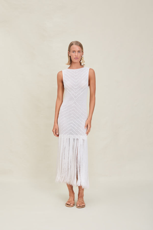 Devon Windsor - Leiza Dress - Dove