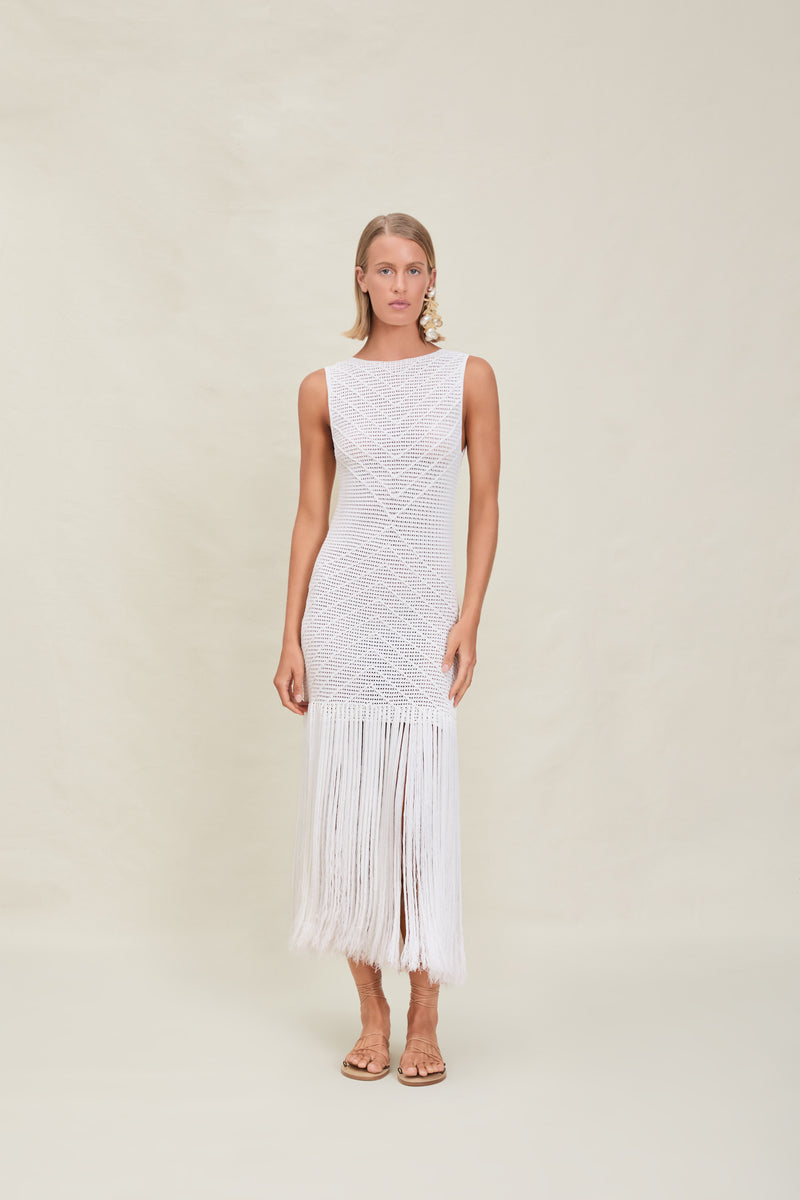 Devon Windsor - Leiza Dress - Dove