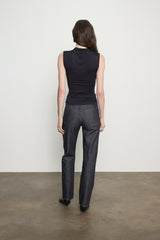 Fluid Viscose Jersey Sleeveless Twist Top