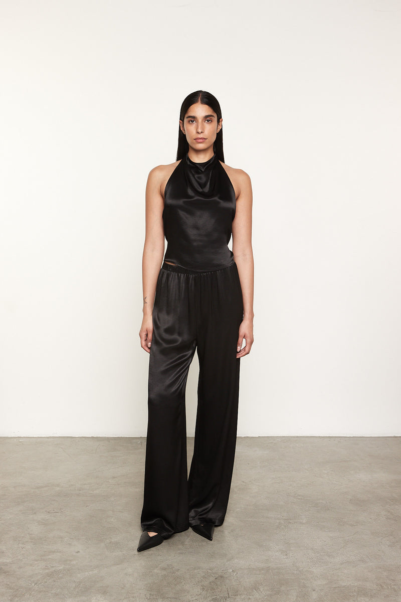 Satin Wide Leg