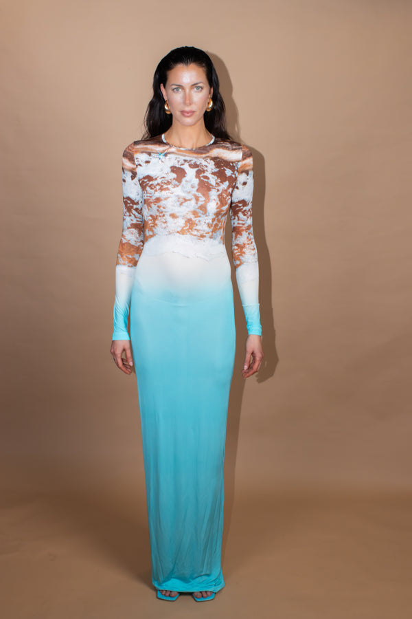 Dur Doux - Seascape Maxi Dress