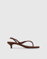 Black Suede Studio - Mehak 35 Sandal - Brownie Suede