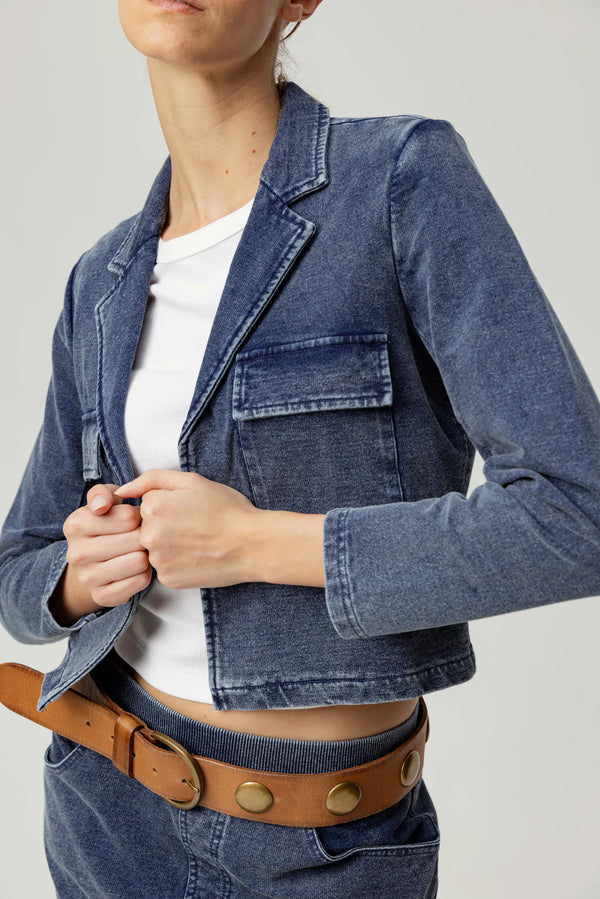 Sundays - Raina Blazer - Blue Denim