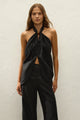 Faithfull The Brand - Biba Halter Top - Black