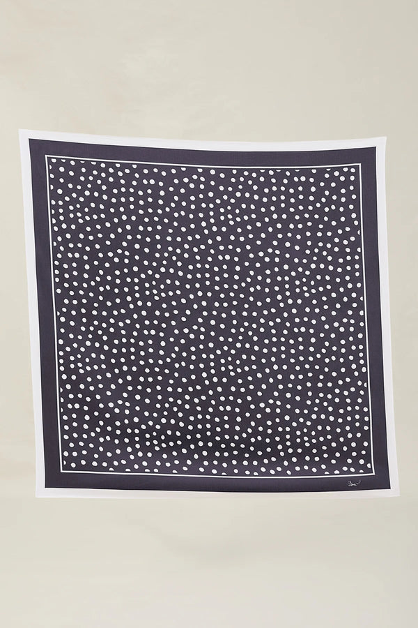 Devon Windsor - Scarf - Black Dot