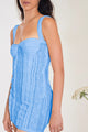 Charo Ruiz - Selene Short Dress - Blue