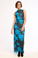 Misa - Athena Dress - Celestial Blue Mesh