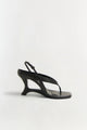 Simkhai - Darya Leather Wedge Thong Sandal - Black