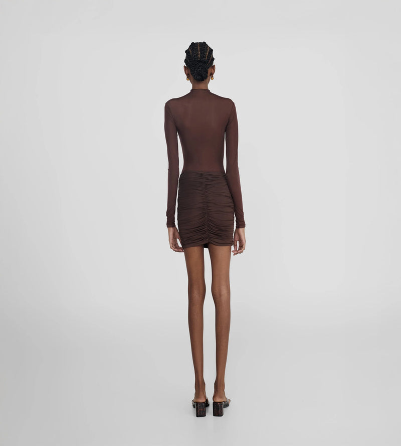 Maygel Coronel - Corda Skirt - Habano