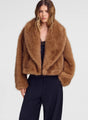 A.L.C. - Solange Faux Fur Jacket - Tan Alpaca