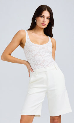 Generation love - Gigi Lace Bodysuit - White