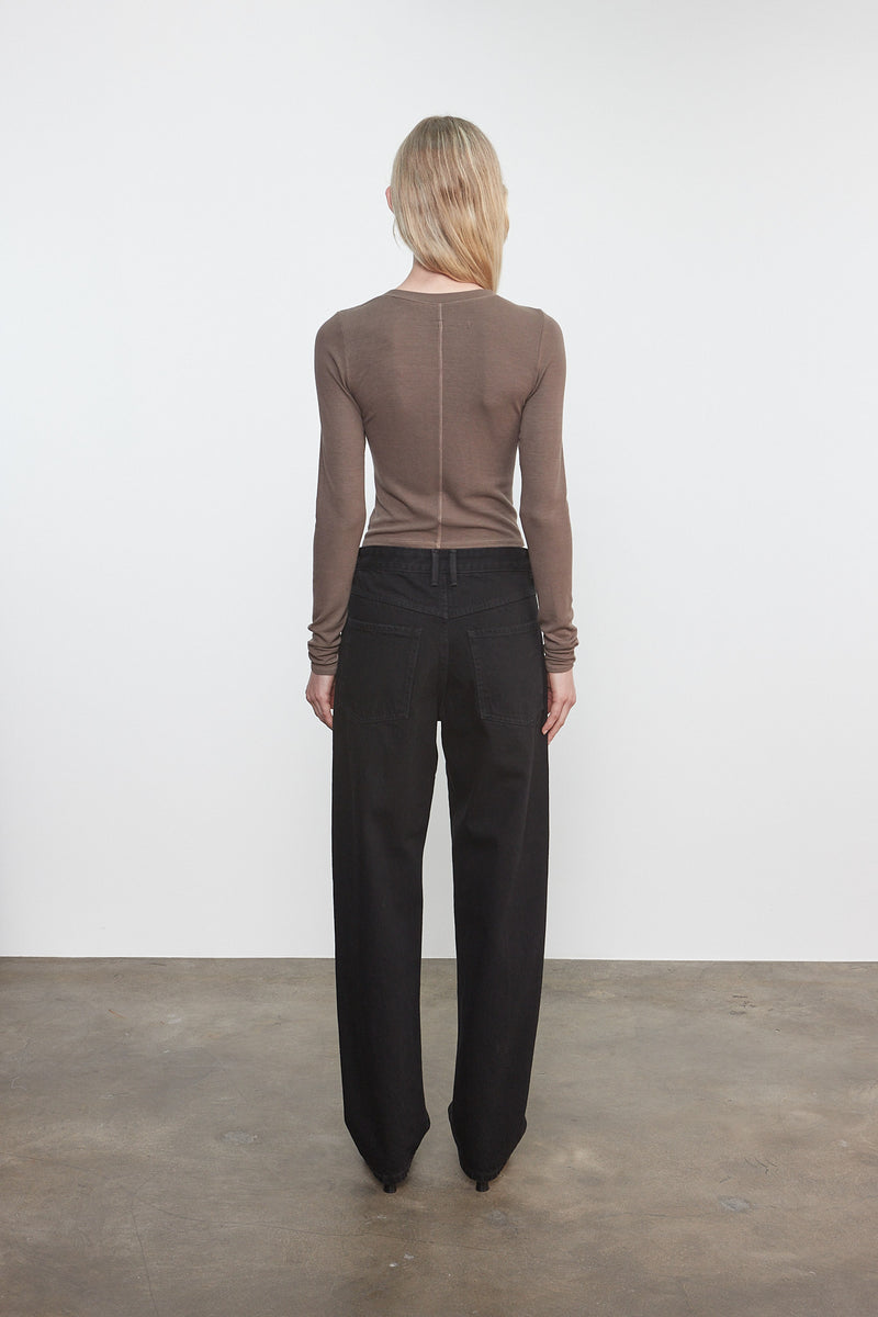 Silk Rib Essential Cardigan