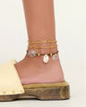 Èliou - Reef Anklet - Green