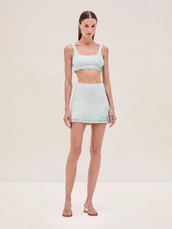 Alexis - Dom Top - Ice Blue