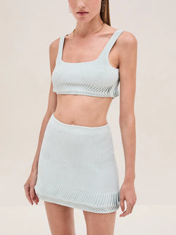 Alexis - Ashe Skirt - Ice Blue