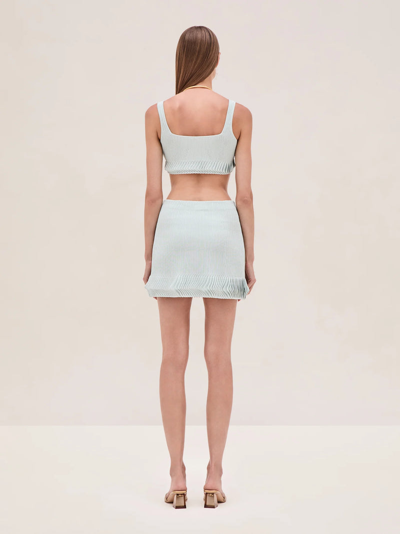Alexis - Dom Top - Ice Blue