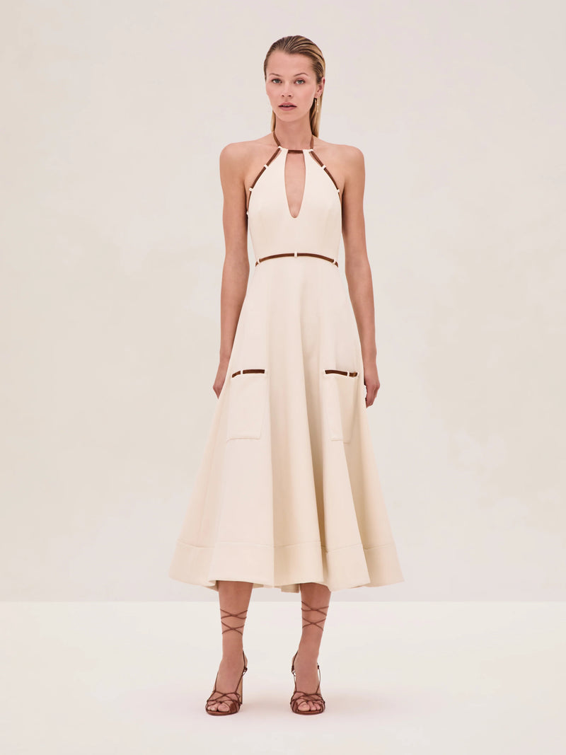 Alexis - Arden Dress - Ivory