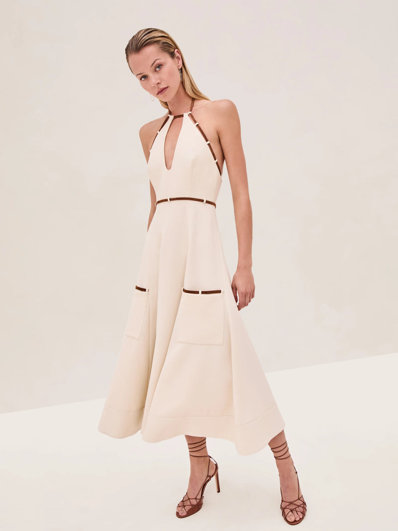 Alexis - Arden Dress - Ivory