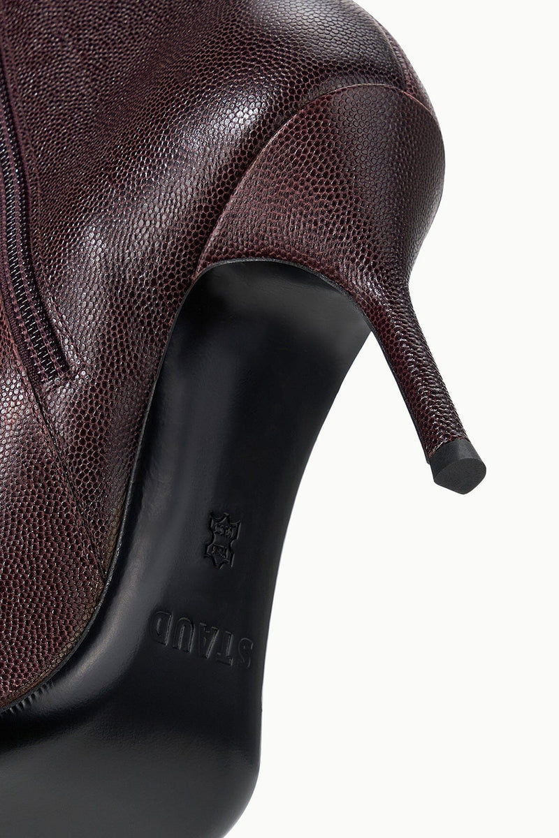 Staud - Sebastian Anklet Boot - Syrah