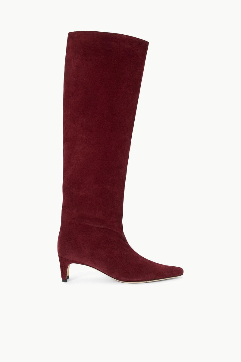 Staud - Wally Boot - Pinot Suede