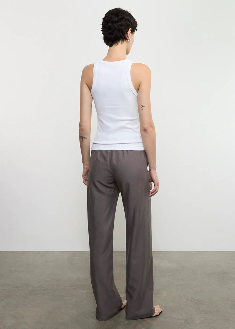 Enza Costa - Twill Everywhere Pant - Iron