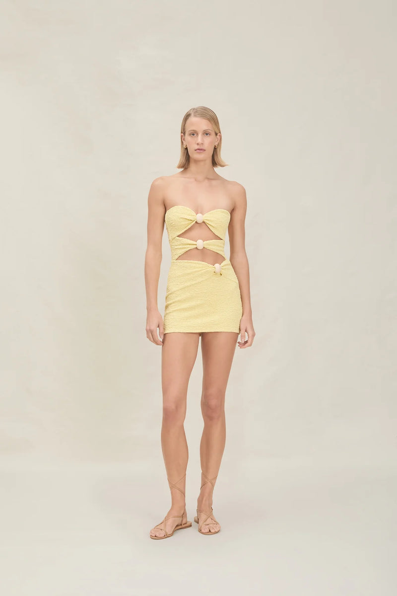 Devon Windsor - Eve Skirt - Lemon
