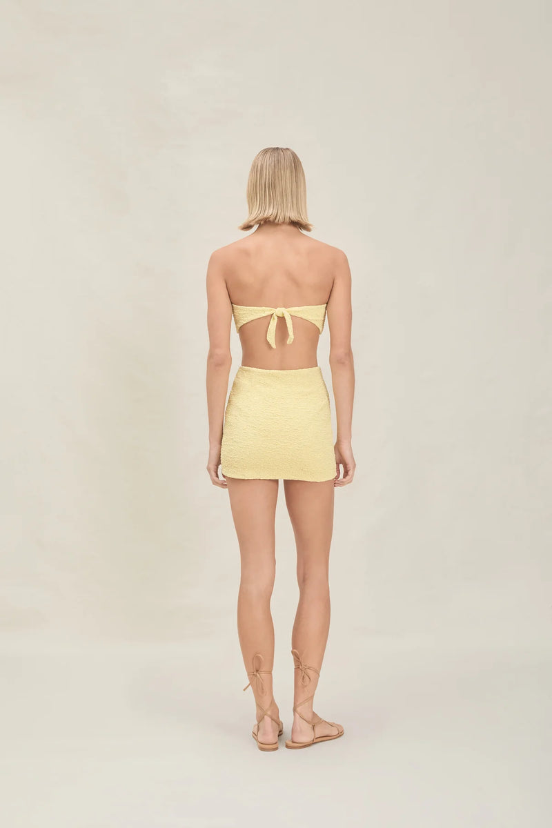 Devon Windsor - Eve Skirt - Lemon
