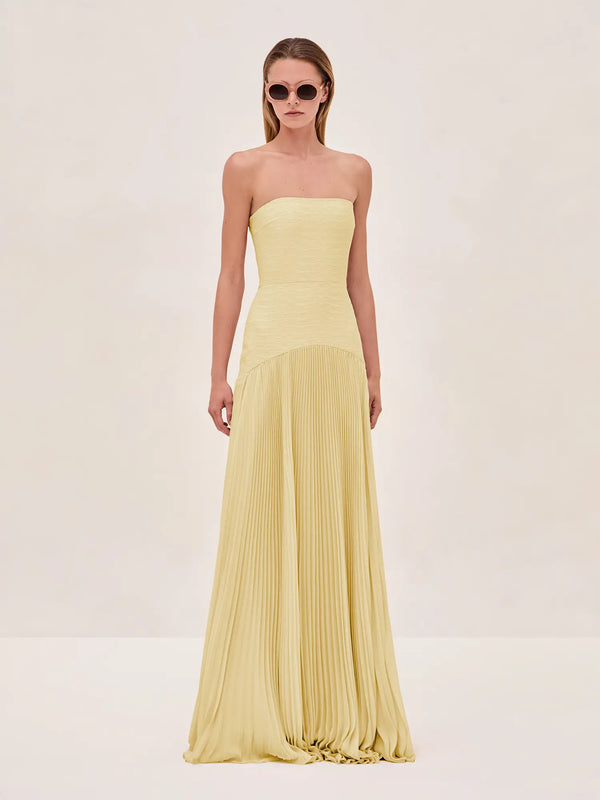 Alexis - Sunniva Dress - Yellow