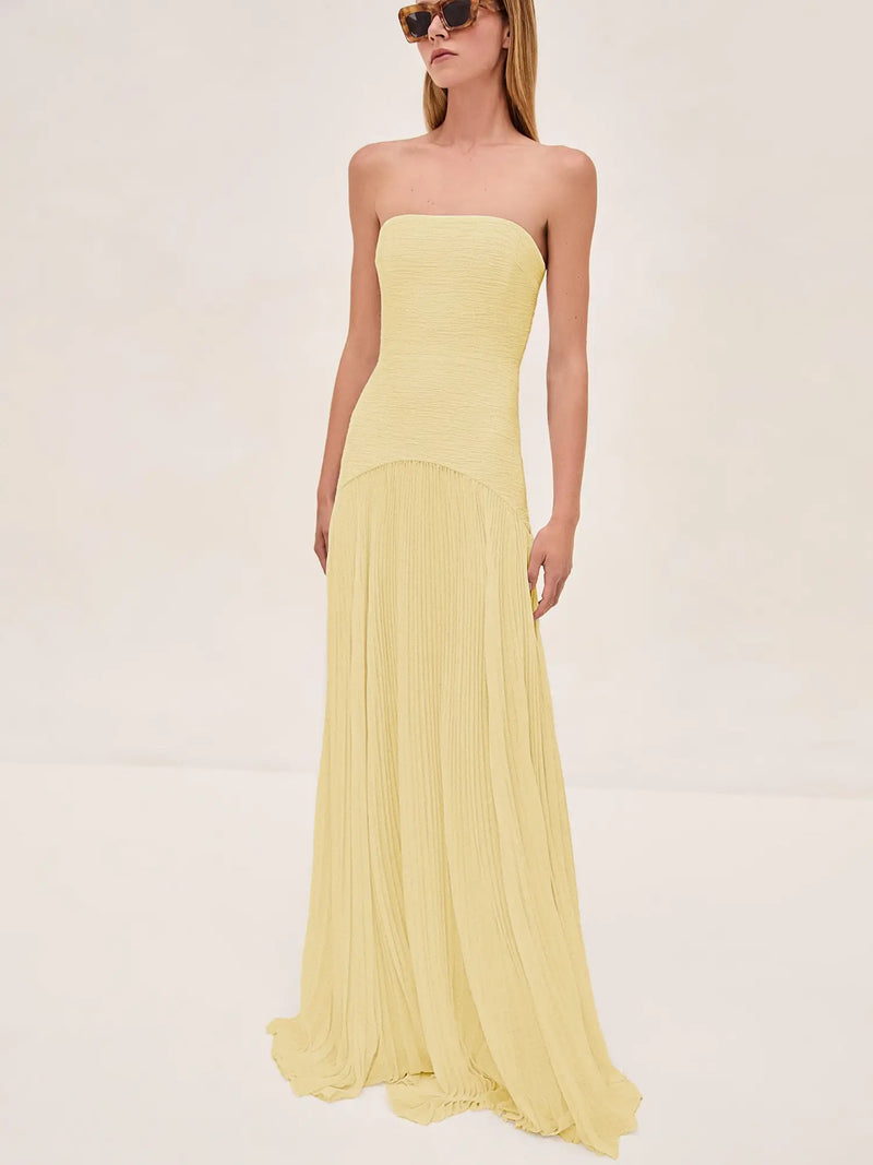 Alexis - Sunniva Dress - Yellow