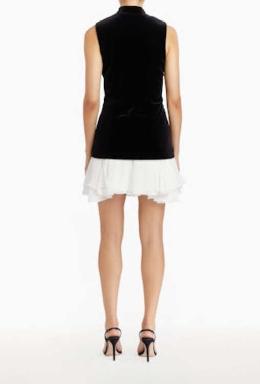 Amanda Uprichard - Justine Dress - Black/Ivory