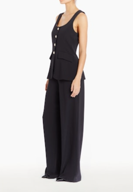 Amanda Uprichard - Kya Jumpsuit - Black