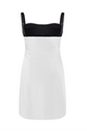 Anna October - Mini Dancer Dress - White/Black