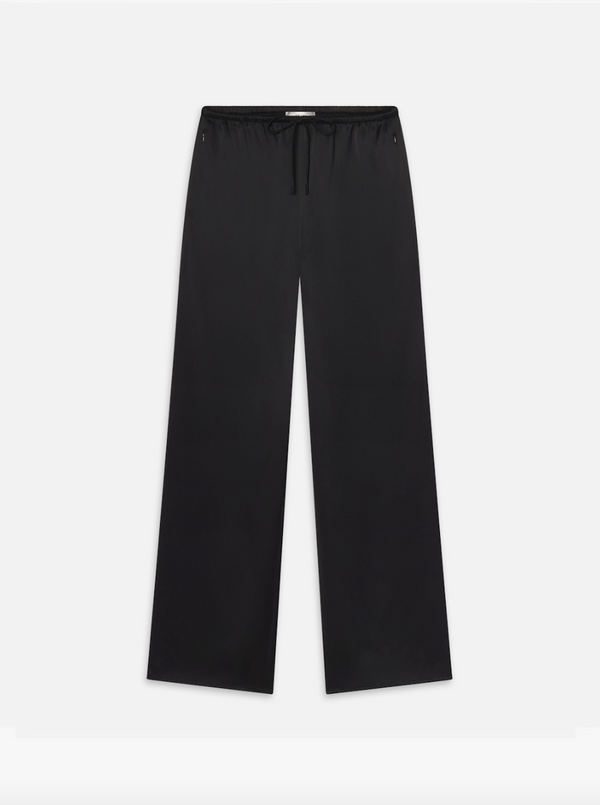 Frame - The Silk Lounge Pant - Black