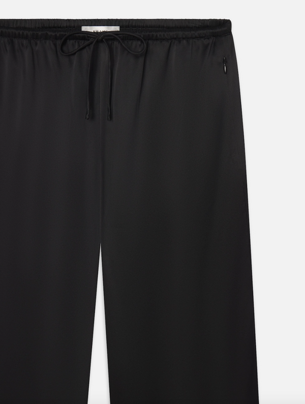 Frame - The Silk Lounge Pant - Black