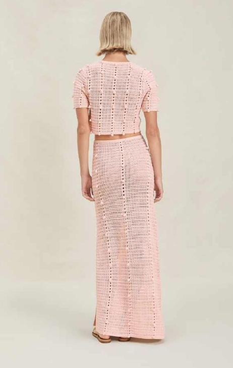 Devon Windsor Haisley Skirt M / Light Pink Devon Windsor Haisley Skirt M / Light Pink