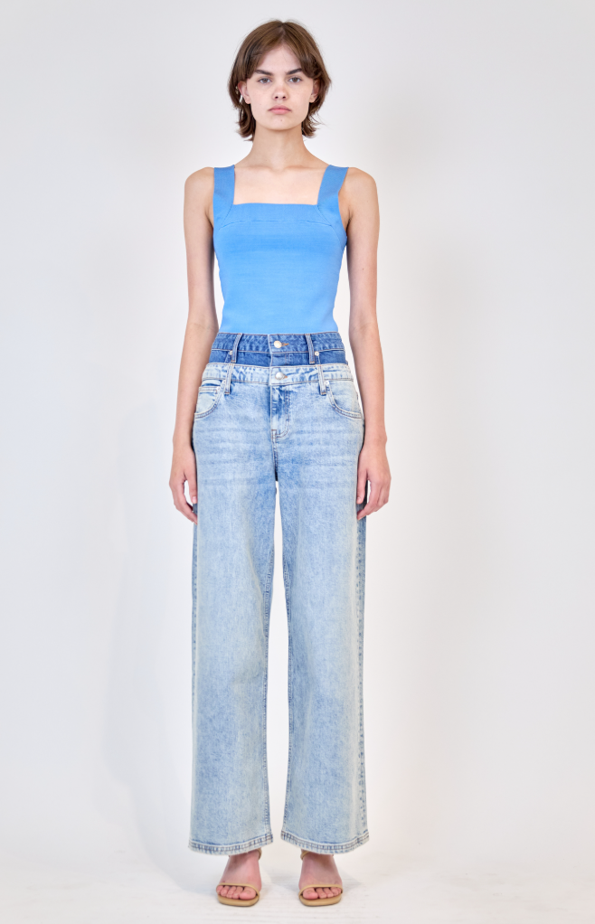 Simkhai - Madine Tank Top - Blue Hydrangea