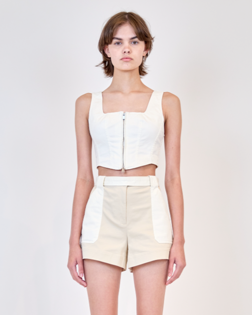 Simkhai - Kateri Bustier Top - Ivory