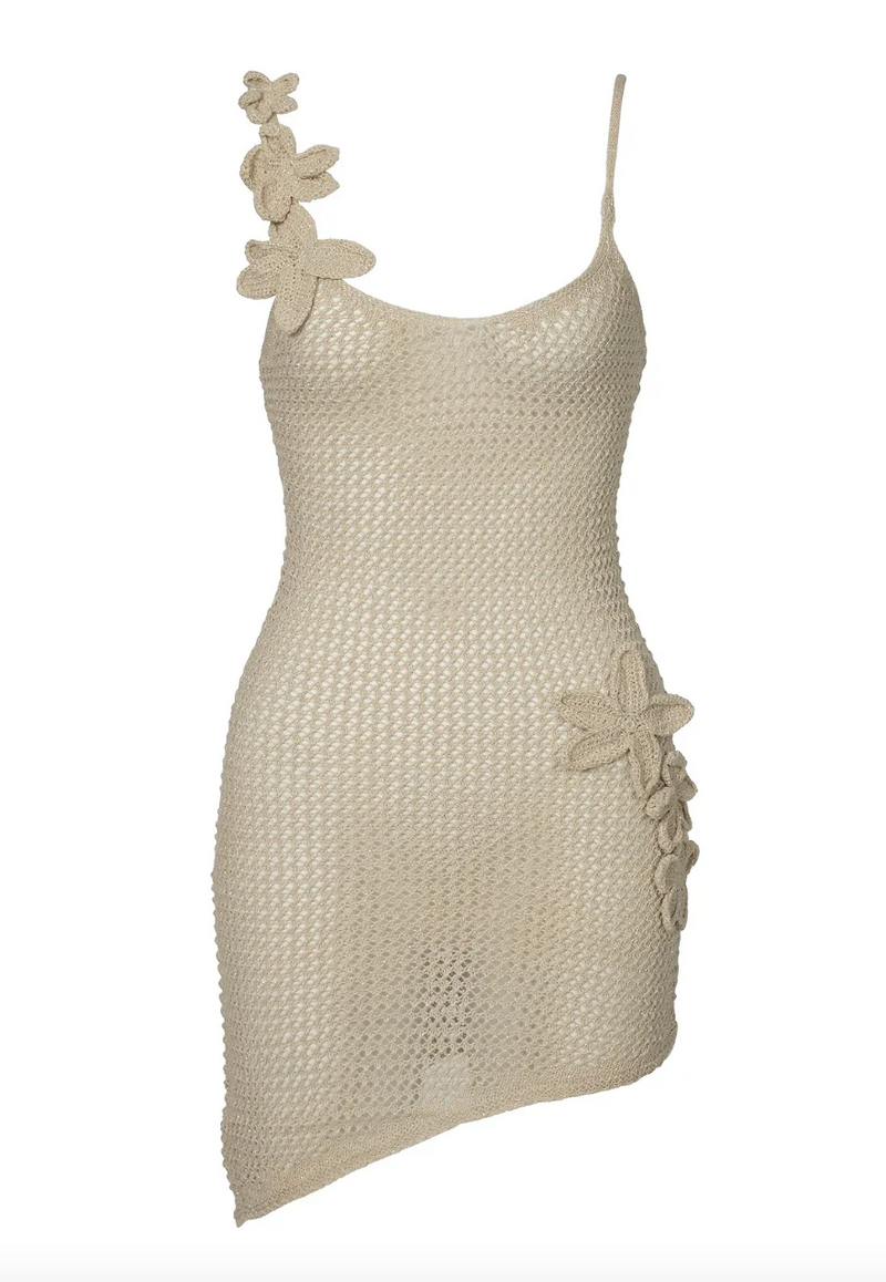 Bananhot - Maris Dress - Knitted Sand