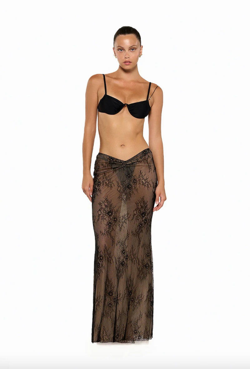 Bananhot - Balena Skirt - Black Lace