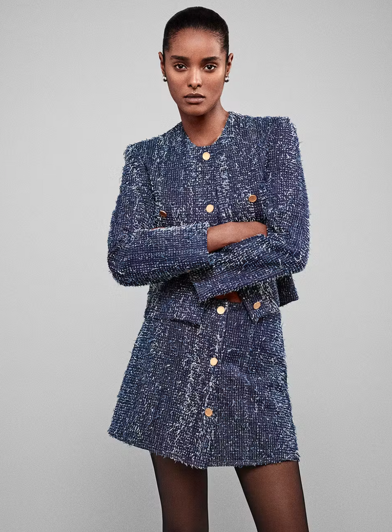 Frame - Denim Boucle Jacket - Magic