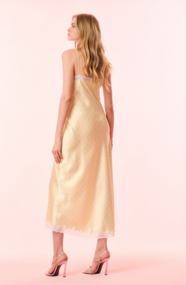 Loveshackfancy - Manuela Slip Maxi Dress - Marigold