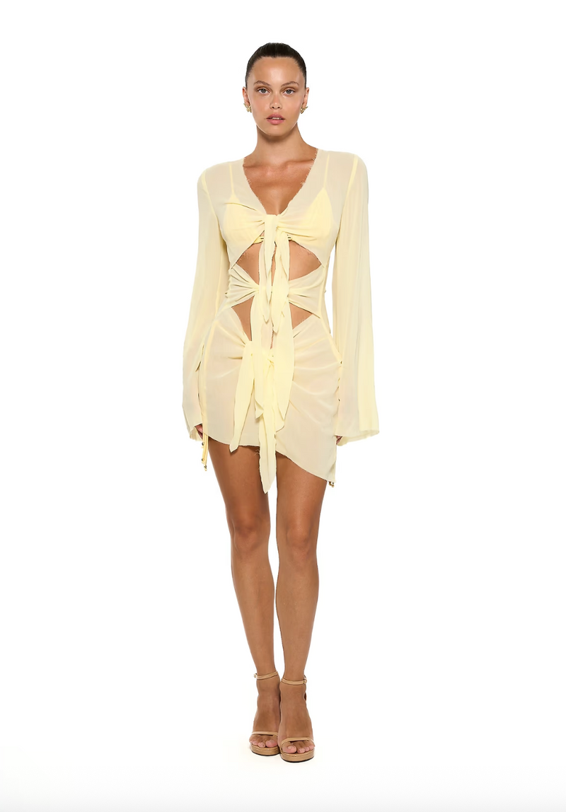 Bananhot - Maci Mini Dress - Daisy Yellow