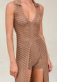 Devon Windsor - Gem Metallic Knit Short - Truffle